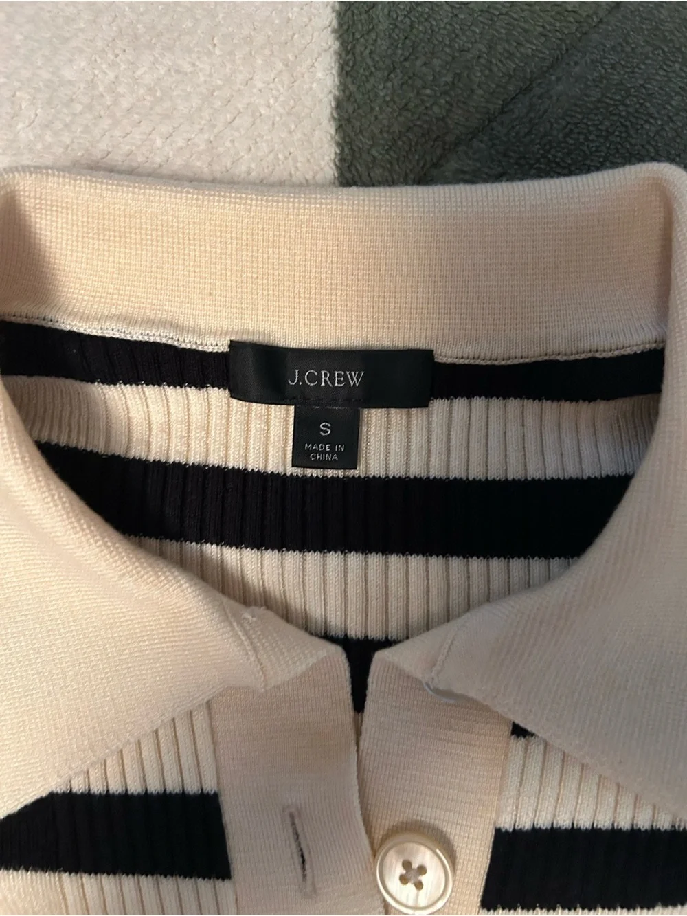 J Crew Striped Sweater woman’s size small